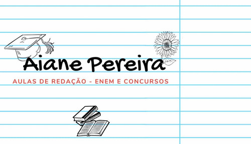 Aulas Particulares De Redação Para Enem E Concursos