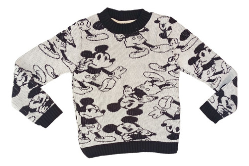 Ugly Sweater Mickey Mouse Sueter Tejido 1 Pieza