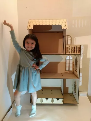 Madera Casa De Barbie Grande