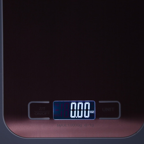 1 Báscula De Cocina Digital De Acero Inoxidable Con