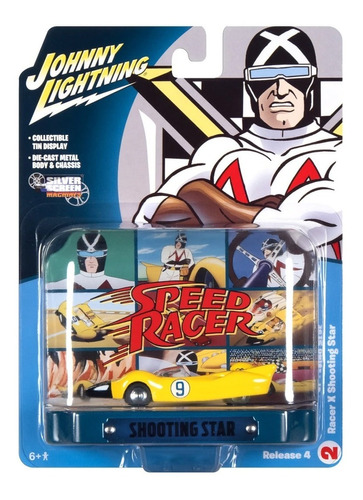 Meteoro Speed Racer X Shooting Star Con Display Metal 1:64