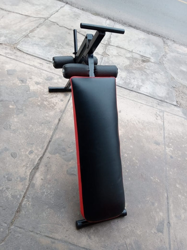 Banca Abdominal Plegables+ejercitador D Piernas+5 Niveles