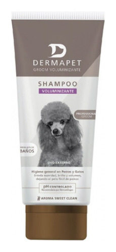Shampoo Perros Dermapet Groom Voluminizante X 250ml