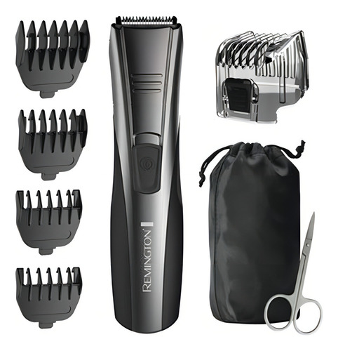 Recortador De Barba Y Bigote Ajustable Remington Mb2500 Color Plata
