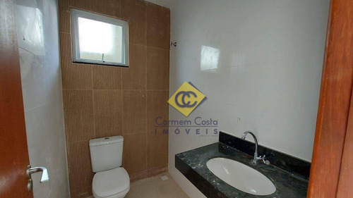 Imagem 19 de 25 de Casa Com 3 Dormitórios À Venda, 118 M² Por R$ 440.000,00 - Jardim Mariléa - Rio Das Ostras/rj - Ca2012