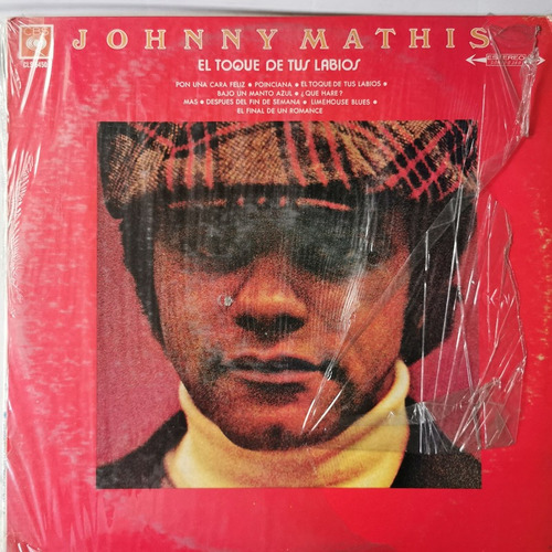 Disco Lp:johnny Mathis- El Toque De Tus Labios