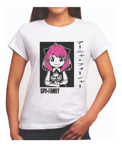 Polera Anya Spy X Family Anime Manga Japonés 