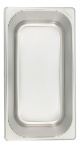 Inserto Acero Inoxidable 1/3 Con Tapa 10 Cm Shorbull