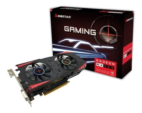 Tarjeta De Video Radeon Rx560 4gb Ddr5 Pci-e