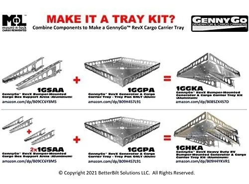 Portabicicleta, Mount-n-lock Gennygo Revx2 Heavy Duty Rv Gen