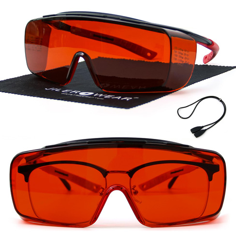 Gafas Laser Profesionales De Doble Onda 532+1064 Nm, Resiste