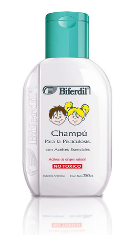 Shampoo Biferdil Pediculosis Con Aceites Esenciale Biferdil