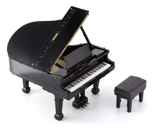 Maqueta Metálica Piano De Cola 3d Metal Earth Argentina