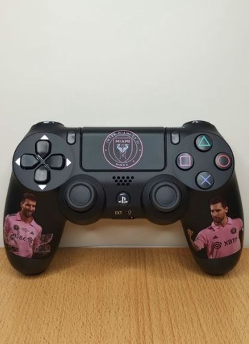 Joystick Ps4 Original Sony Edicion Limitada Messi Inter Negro