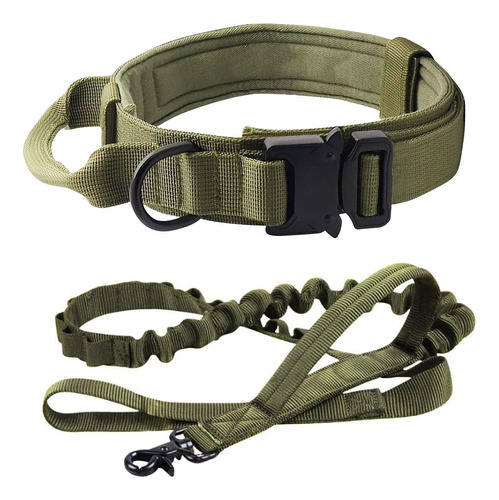 Kinghtao Collar Y Correa Táctica Para Perro, Collar K9 Milit