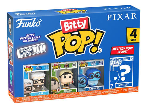 Funko Bitty Pop! Disney Pixar - Up 4 Pack