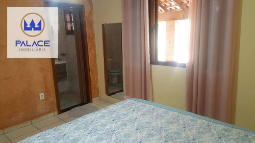 Chácara Com 2 Dormitórios À Venda, 1090 M² Por R$ 380.000,00 - Chácaras Portal Do Itaqueri - Charqueada/sp - Ch0068