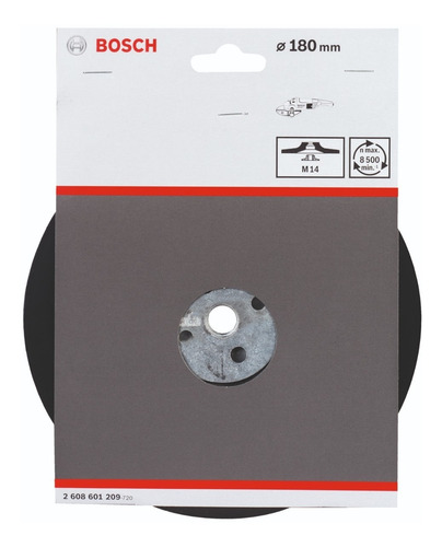 Imagen 1 de 3 de Plato Apoyo Fibrodisco 180mm. Bosch Profesional