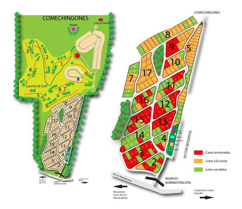 Venta Terreno 1.590,25 M2. Las Cascadas Golf. Carpintería