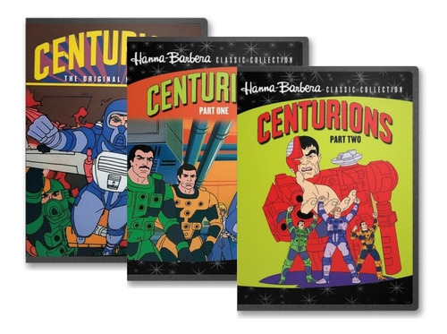 Dvd Os Centurions - Série Animada - 1986 - Completo