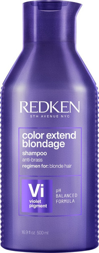Redken Color Extend Blondage Shampoo Violeta, Cabello Rubio