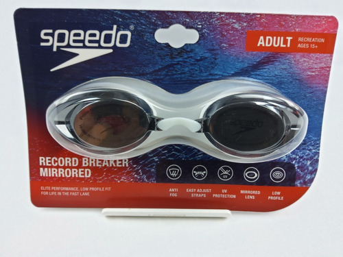 Speedo Adult Record Breaker Espejo - Gafas Natación - Unisex