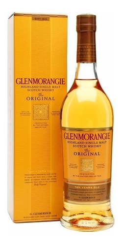 Whisky Glenmorangie Single Malt 10 Años 750ml. Avellaneda.