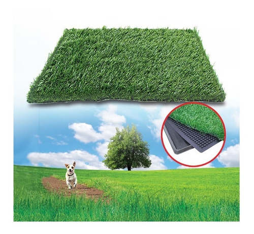 Imagem 3 de 5 de Grama Pet Park Extra Grande Chalesco Mega Promoção