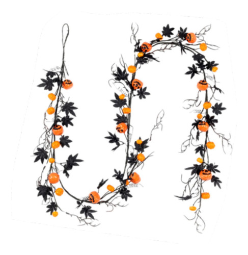 Guirnalda De Hojas De Arce Para Cena De Halloween, Guirnalda