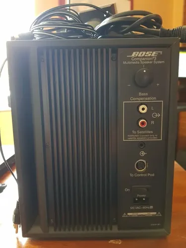 Bose Companion 3 Multimedia Serie 1 Speaker System Impecável