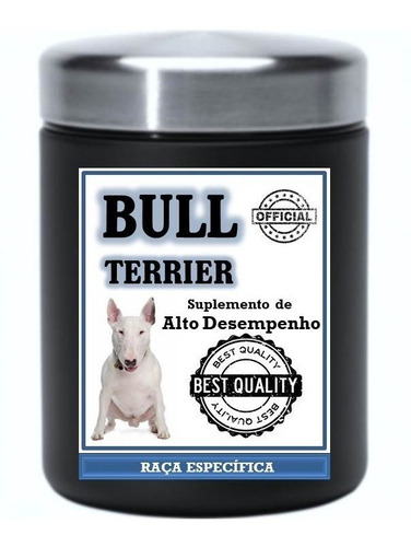 Bull Terrier Muscle Dog Suplementos Cães 4 Potes 2kg