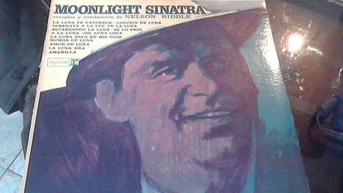 Frank Sinatra Moonlight Sinatra Arreg. Nelson Riddle Vinilo