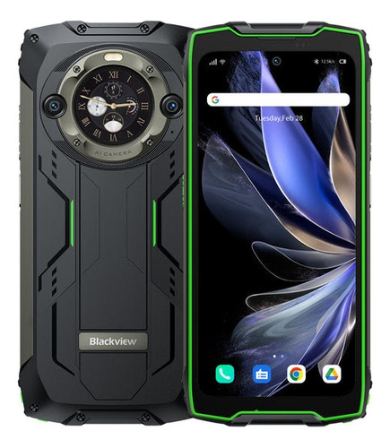 Blackview Bv9300 Pro Dual SIM 256 GB verde 12 GB RAM