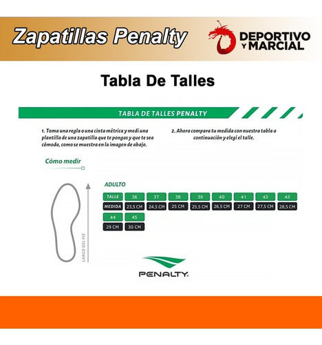 Imagen 4 de 10 de Zapatillas Penalty Rio Running Correr Original Urbano Verde