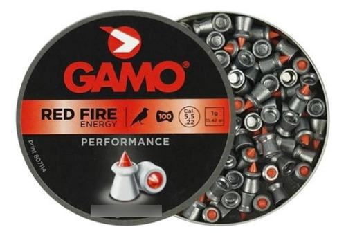 Chumbinho Gamo Red Fire Energy 5.5mm 100un