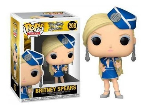 Boneco Funko Pop Rocks Britney Spears Toxic 208