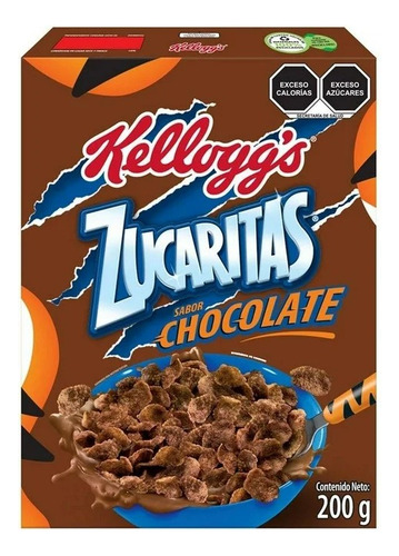 3 Pza Cereal Zucaritas Sabor Chocolate 200 G