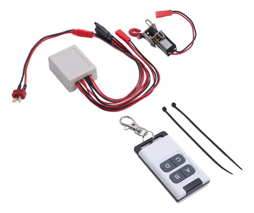 Kit De Controlador Rc Metal Winch Con Conector Remoto Jst He