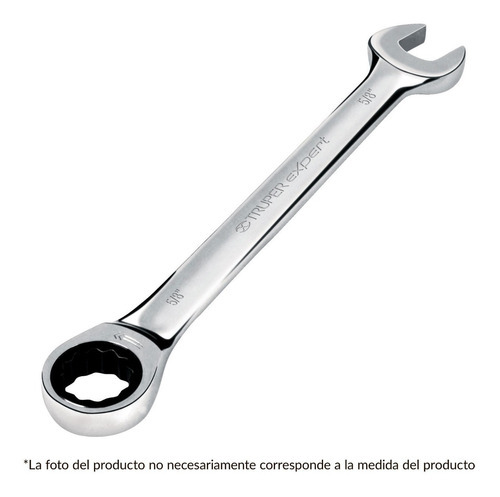 Llave Mixta Con Ratchet Métrica 18mm Truper