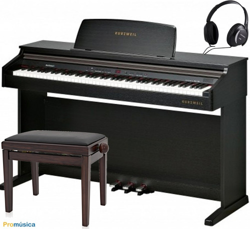 Piano Digital 88 Teclas Kurzweil Ka130 Rosewood + Garantía