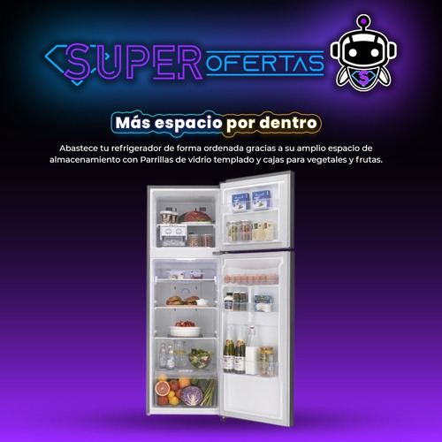 Imagen 2 de 4 de Refrigeradora Vantec = Samsung - Tcl - 249lt - 2 Puertas!!