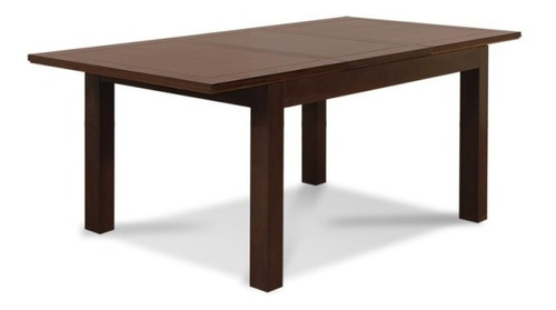 Mesa Madera Genoud Extensible Paraiso Lustrada Wengue Roble