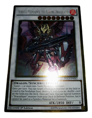 Ignister Prominence, The Blasting Dracoslayer Pgl3-en062