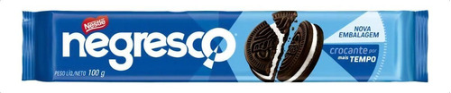 Biscoito Chocolate Recheio Baunilha Negresco 100g