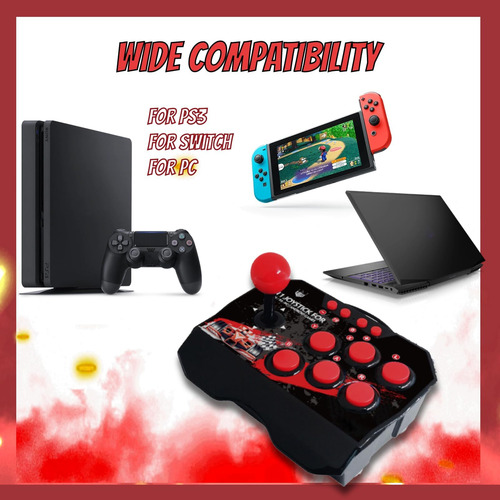 Ebtools Fight Stick Portable, Fighting Stick Fighter Usb