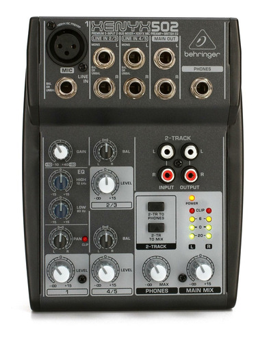 Consola Mixer 5 Canales Behringer Xenyx 502