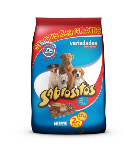 Alimento Para Mascota Sabrositos Mix X17 Kg (gran Liquidac)