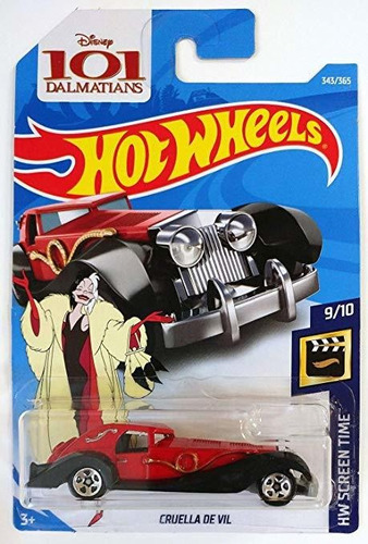 Hot Wheels De Mattel 2018 Básico Línea Principal De Disney 1