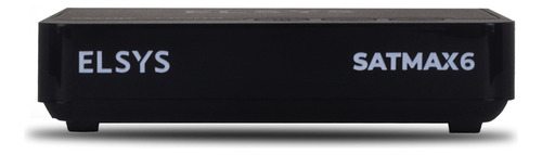 Receptor De Tv Via Satélite Elsys Sathd Satmax 6 Cor Preto