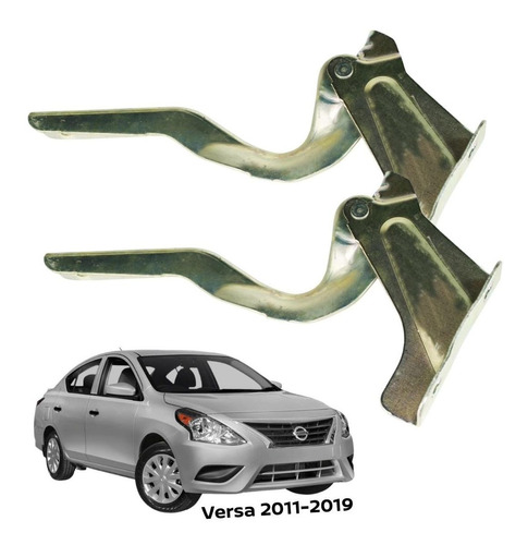 Par De Bisagras Cofre Versa 2011-2019 Nissan